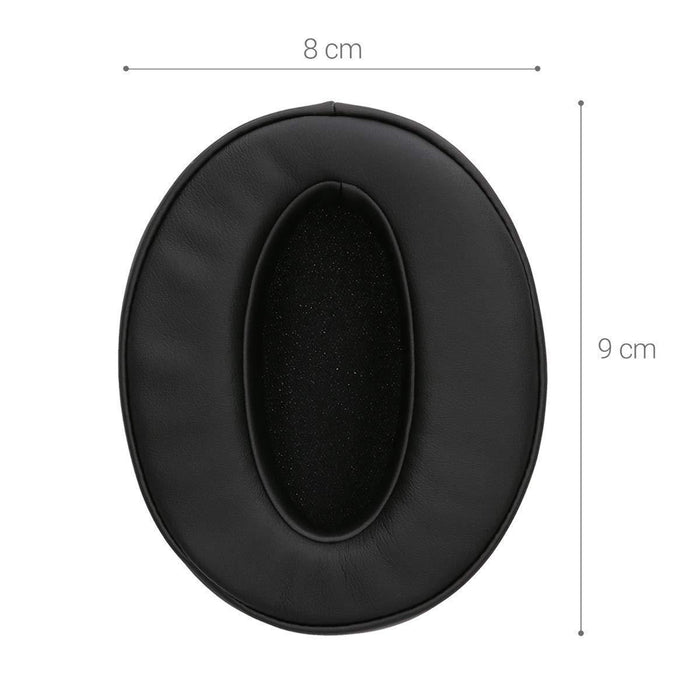 2Pcs For Sennheiser Hd4.50Btnc Wireless Headset Sponge Cover Replacement Earmuffs - Black Mesh