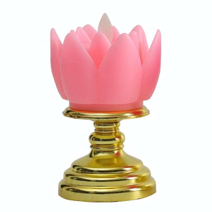Lotus Lamp Buddha Offering Light Led Electronic Candle