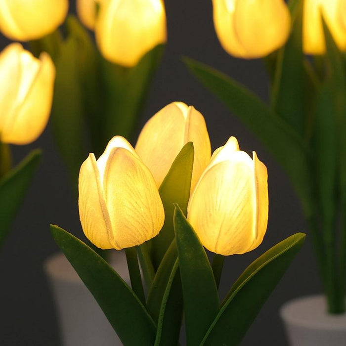 1.5V Tulip Led Night Light Flower Ambient Lamp