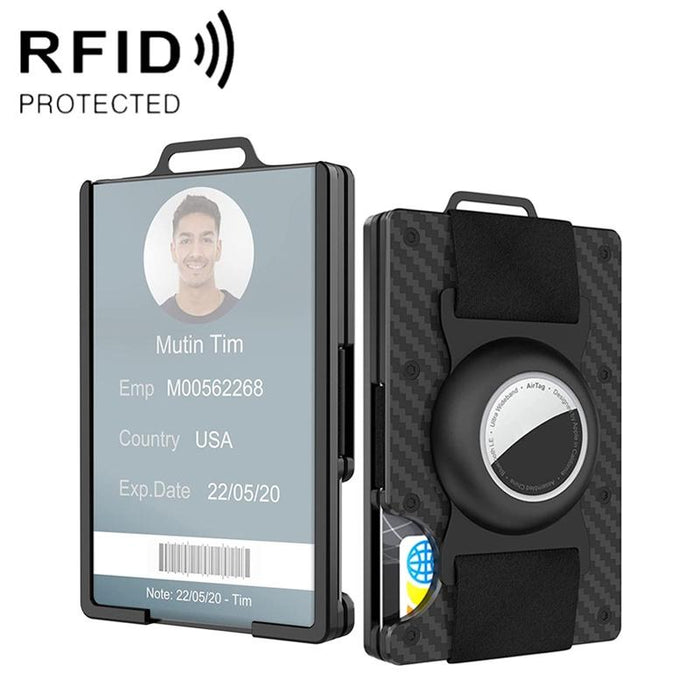 Transparent Aluminum Card Holder For Men