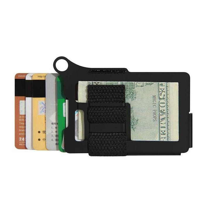Rfid Metal Card Holder Compact Edc Wallet