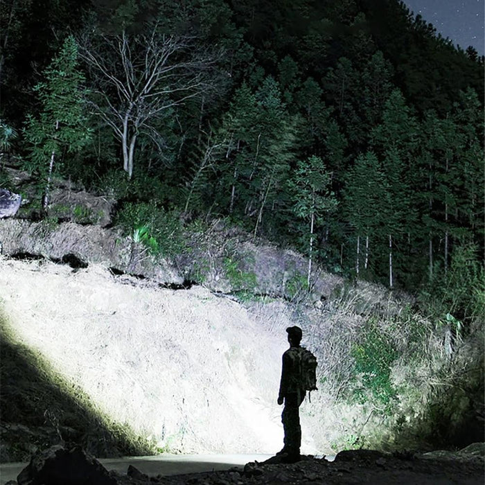 Portable Dual Light Hat Clip No Battery