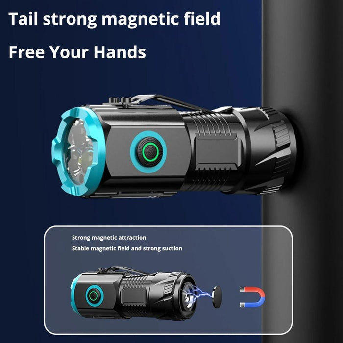 Portable Dual Light Hat Clip No Battery