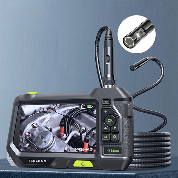 5.5Mm-3M Dual Lens 5 Inch Large Screen Industrial Pipe Borescope Industrial Inspection Tools