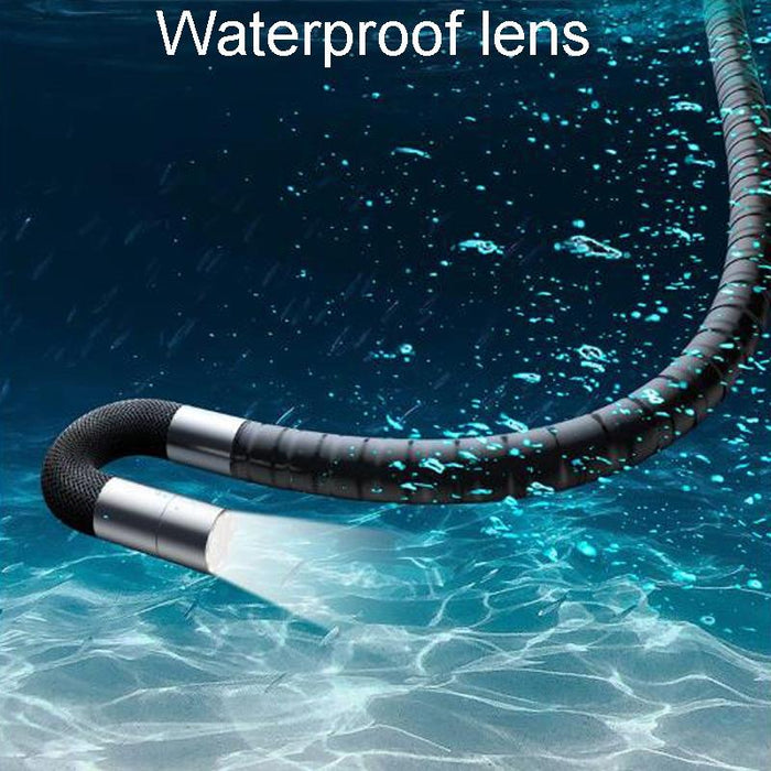 8.5Mm Lens Hd 5 Inch Large Screen 360 Degree Dual Steering Borescope Industrial Componeoverhaul