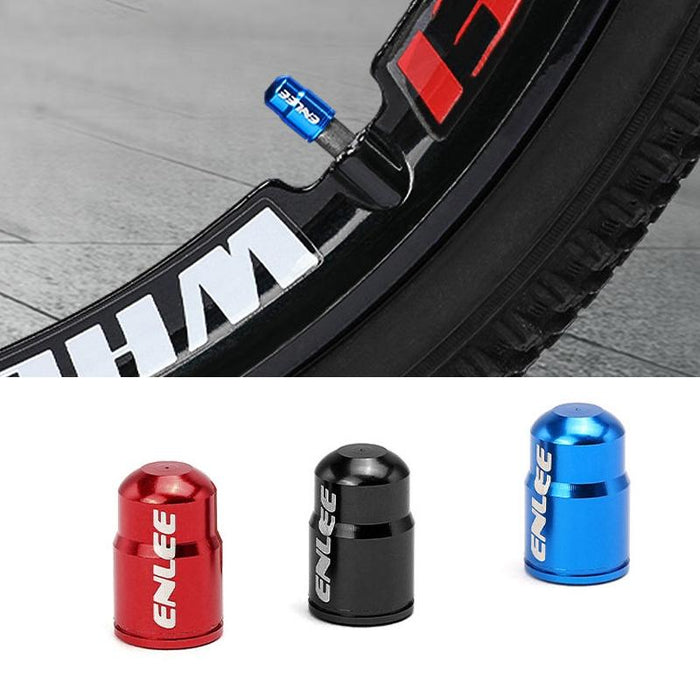 2Pcs French Valve Caps For Bicycle Tires