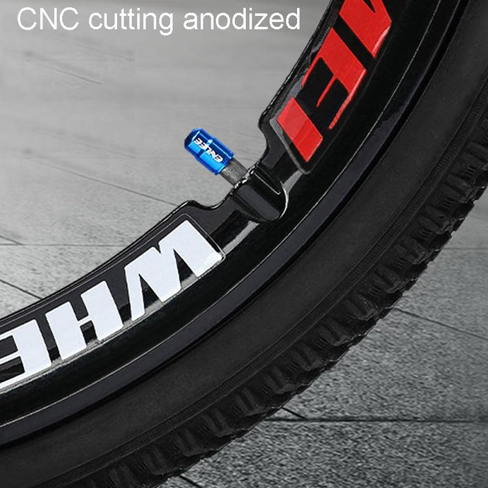 2Pcs French Valve Caps For Bicycle Tires