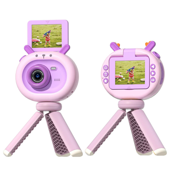 2.4 Inch Flip-Screen 1080P Hd Kids Camera & Stand