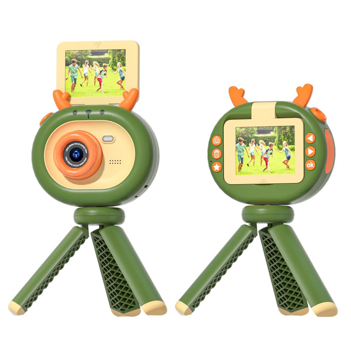 2.4 Inch Flip-Screen 1080P Hd Kids Camera & Stand
