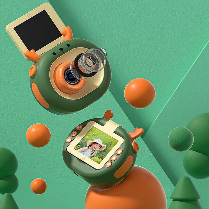 2.4 Inch Flip-Screen 1080P Hd Kids Camera  &  Stand