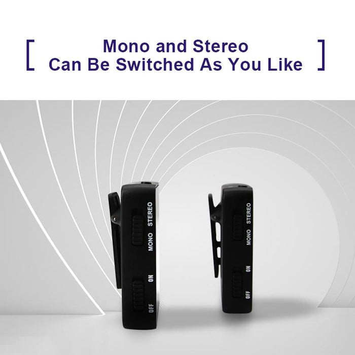 2-In-1 Wireless Monitor & Ear Return Transmitter / Receiver