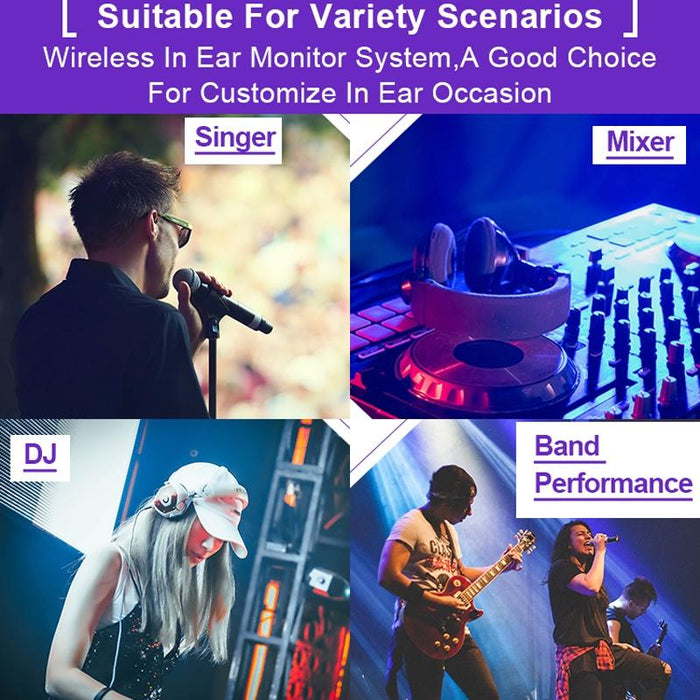 2-In-1 Wireless Monitor & Ear Return Transmitter / Receiver