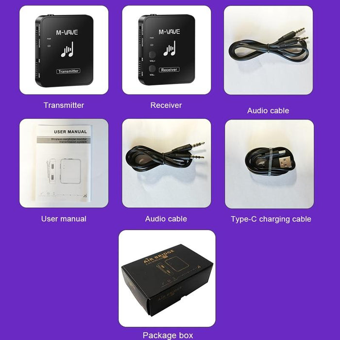 2-In-1 Wireless Monitor & Ear Return Transmitter / Receiver