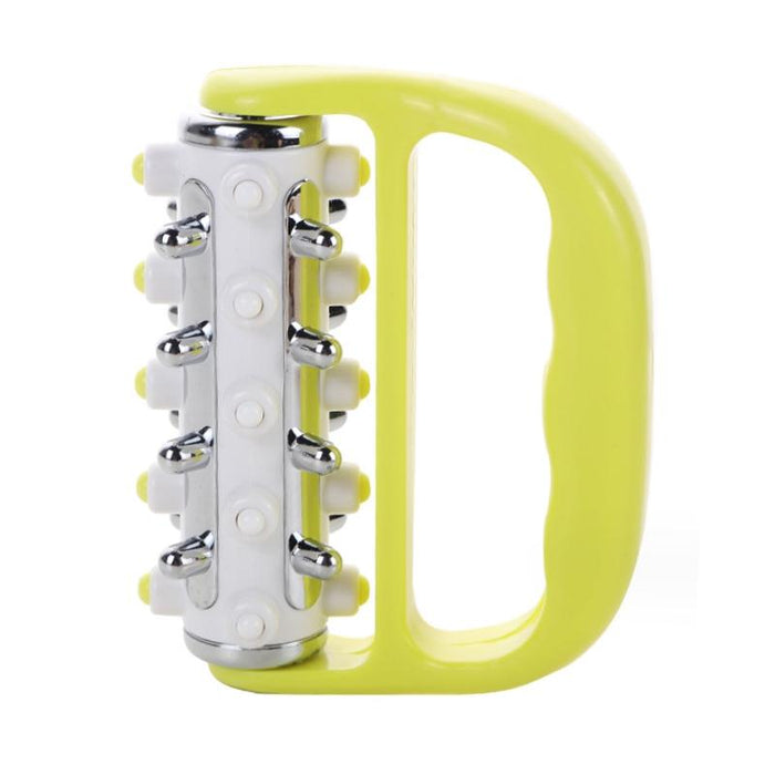 Curved Handheld Roller Massager 5 Rows Soothing Relief