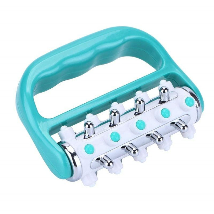 Curved Handheld Roller Massager 5 Rows Soothing Relief
