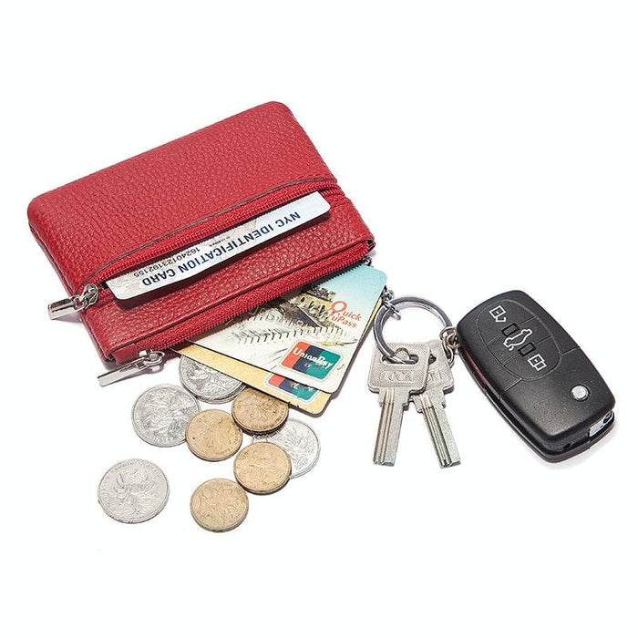 2010 Ladies Leather Mini Wallet Portable Coin Purse And Card Holder Size L