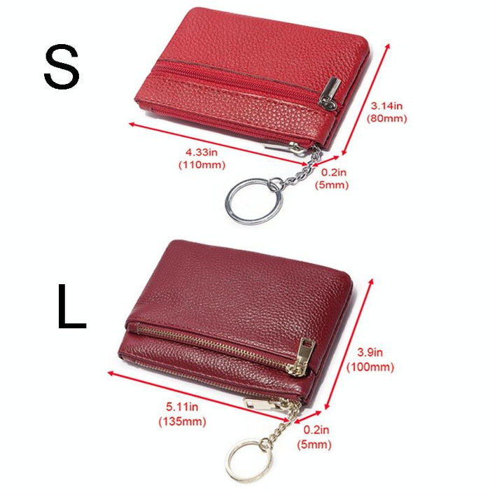 2010 Ladies Leather Mini Wallet Portable Coin Purse And Card Holder Size L
