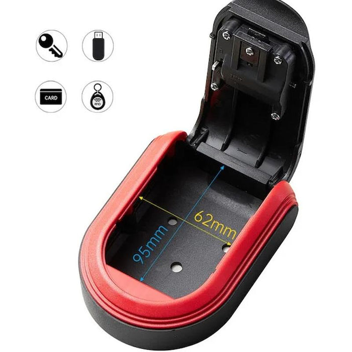 Secure Key Storage Box With Password Lock Fits Most Keys