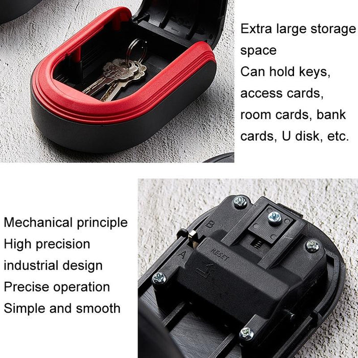 Secure Key Storage Box With Password Lock Fits Most Keys