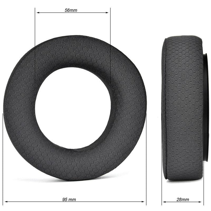 1Pair For Beyerdynamic Dt700 Prox Dt900 Prox Headphone Covers - Gray Original Thick Flannel