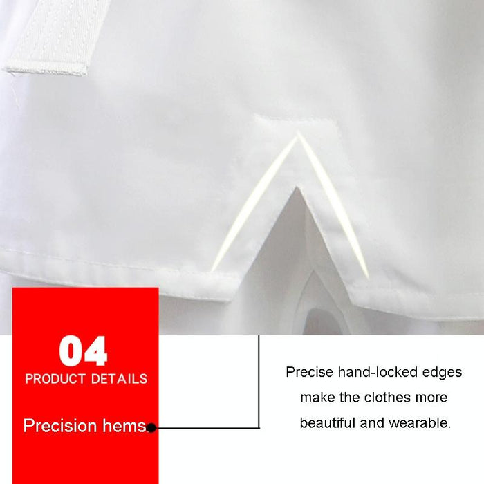 Taekwondo Training Uniform Child & Adult Cotton Clothing Size 130