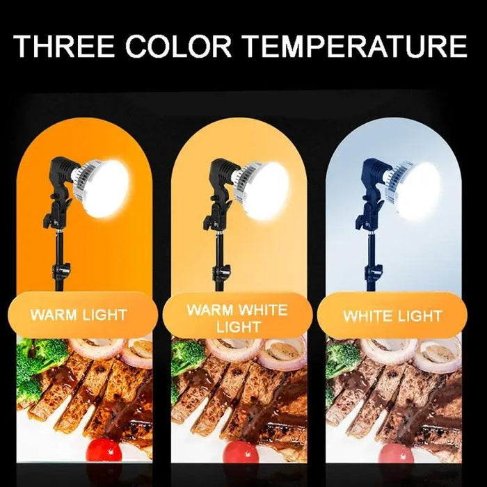 Mushroom Fill Light & Desktop Overhead Photography Stand Kit For Photo/Video