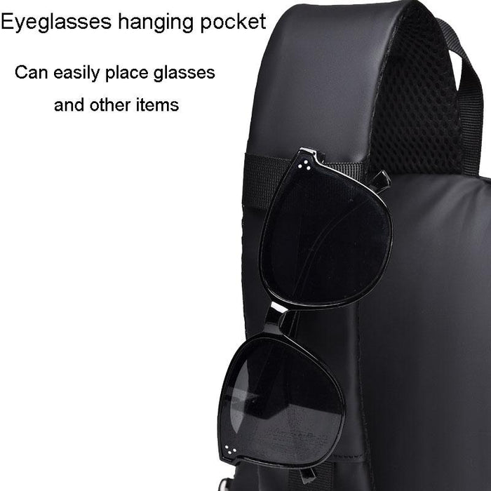 Versatile Crossbody Chest Bag For Casual Or Sports Use