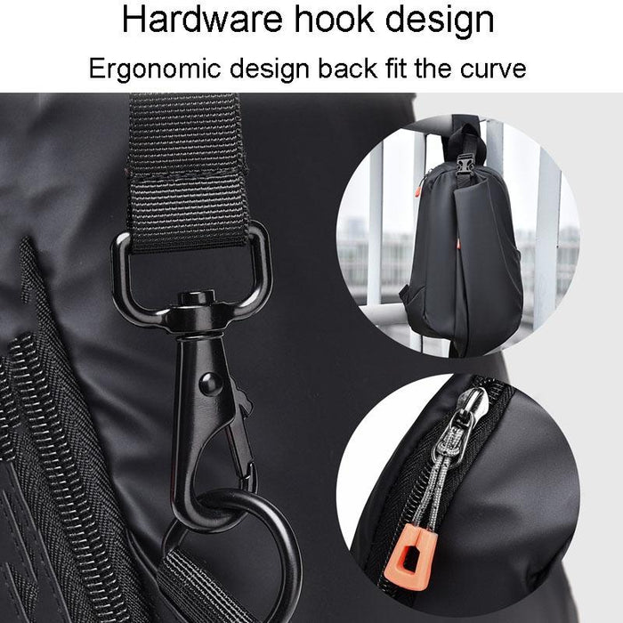 Versatile Crossbody Chest Bag For Casual Or Sports Use