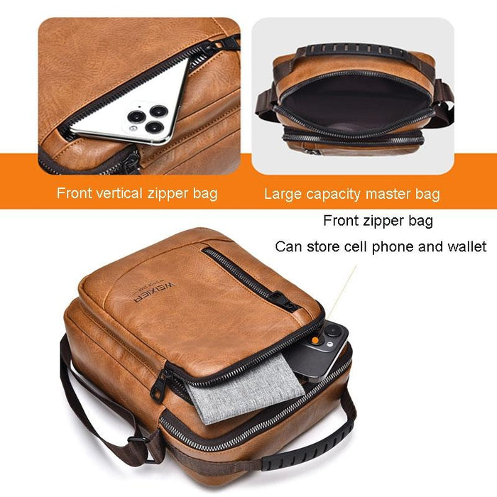 Waterproof Business Crossbody Bag Large Capacity