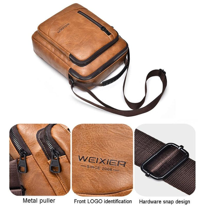 Waterproof Business Crossbody Bag Large Capacity