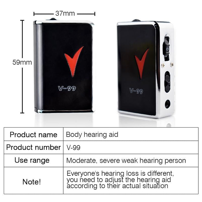 V99 Sound Amplifier Aid For Hearing Earphone