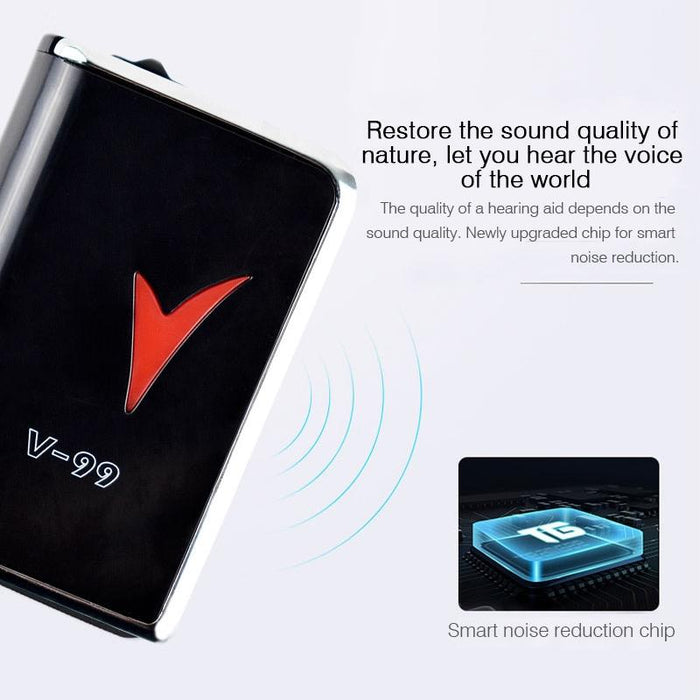 V99 Sound Amplifier Aid For Hearing Earphone