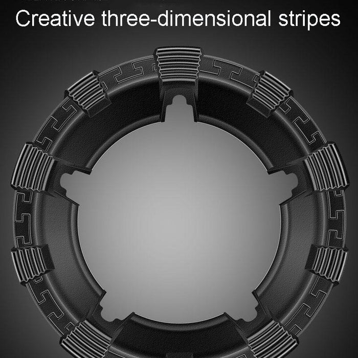 Non Slip Gas Stove Windscreen For Energy Savings Four Jawed