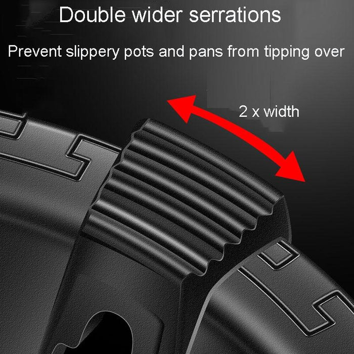 Non Slip Gas Stove Windscreen For Energy Savings Four Jawed