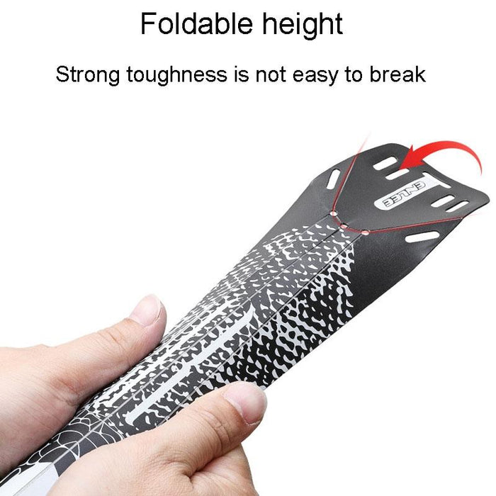 6Pcs Bike Mudguards Quick Detachable Extended Front & Rear Anime Style