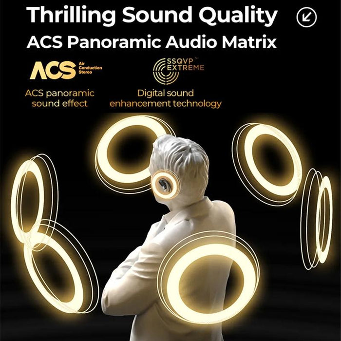 Openbuds Metal Open-Ear Ows Wireless Bluetooth Earphone