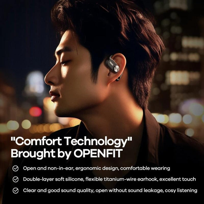 Openbuds Metal Open-Ear Ows Wireless Bluetooth Earphone