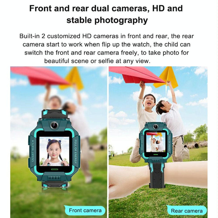 1.44 Inch 360-Degree Rotating Positioning Camera Smart Waterproof Children Calling Watch