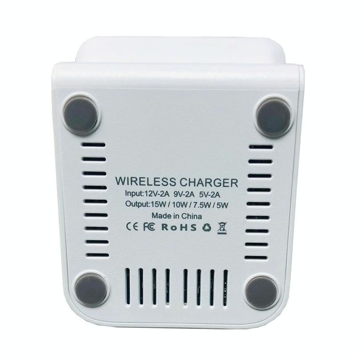 15W Wireless Desktop Charger With Fast Charging