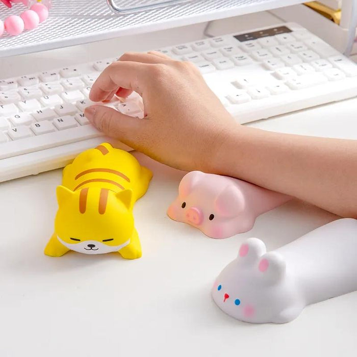 Memory Foam Mouse Pad With Cute Pattern For Comfortable Wrist Support