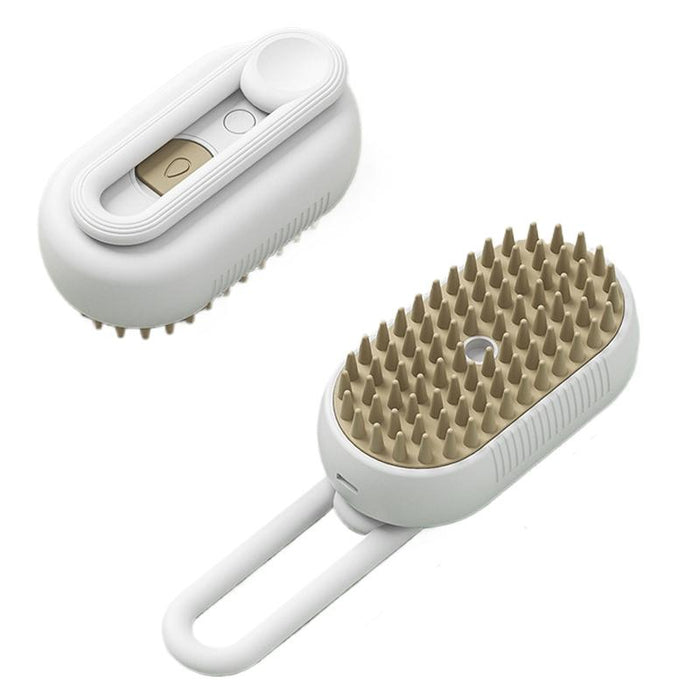 Rechargeable Pet Grooming Comb Steamy Brush
