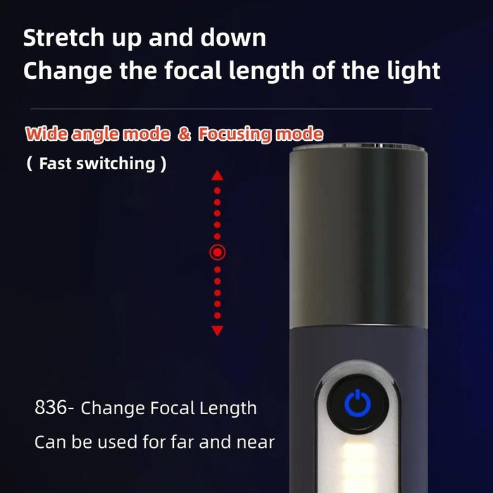 Waterproof Long-Range Outdoor Flashlight