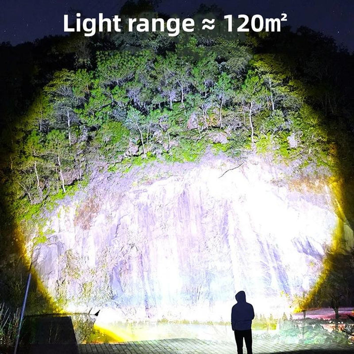 Waterproof Long-Range Outdoor Flashlight