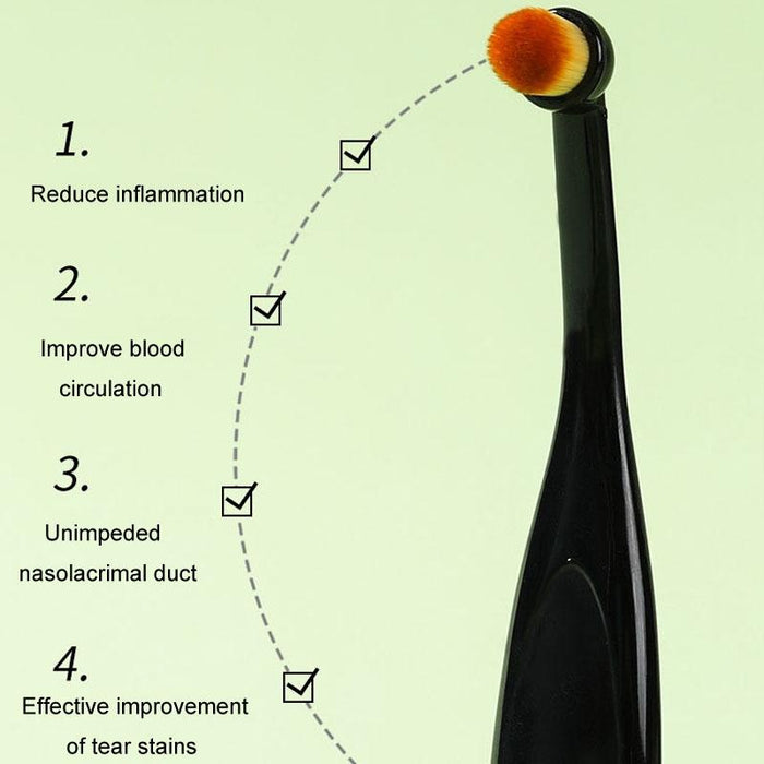 Pet Eye Cleaning Brush For Dogs & Cats Black