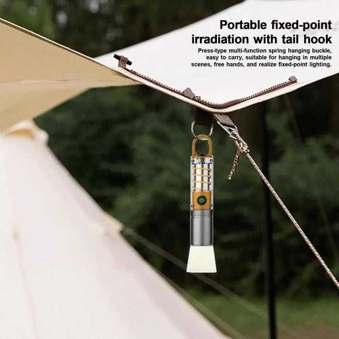 Portable Rechargeable Led Camping Flashlight