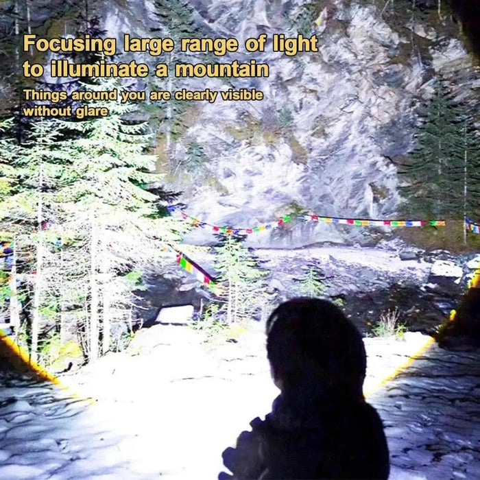 Portable Rechargeable Led Camping Flashlight