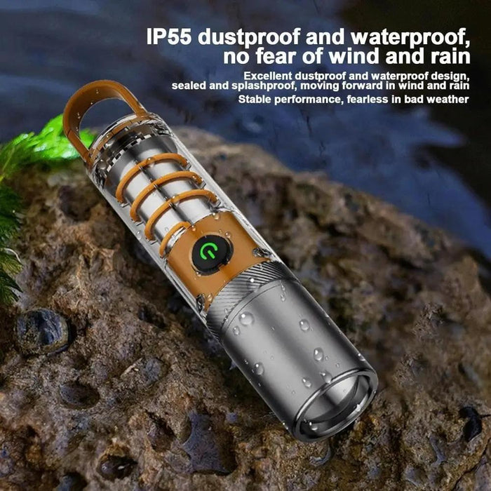 Portable Rechargeable Led Camping Flashlight