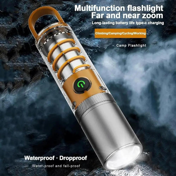 Portable Rechargeable Led Camping Flashlight