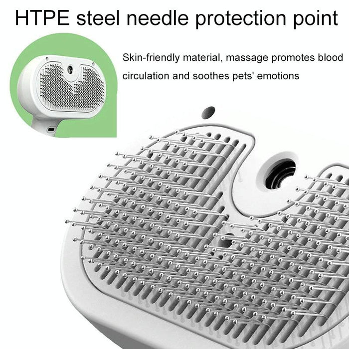 Usb Charging Pet Grooming Comb For Cats And Dogs