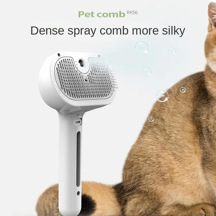 Usb Charging Pet Grooming Comb For Cats And Dogs